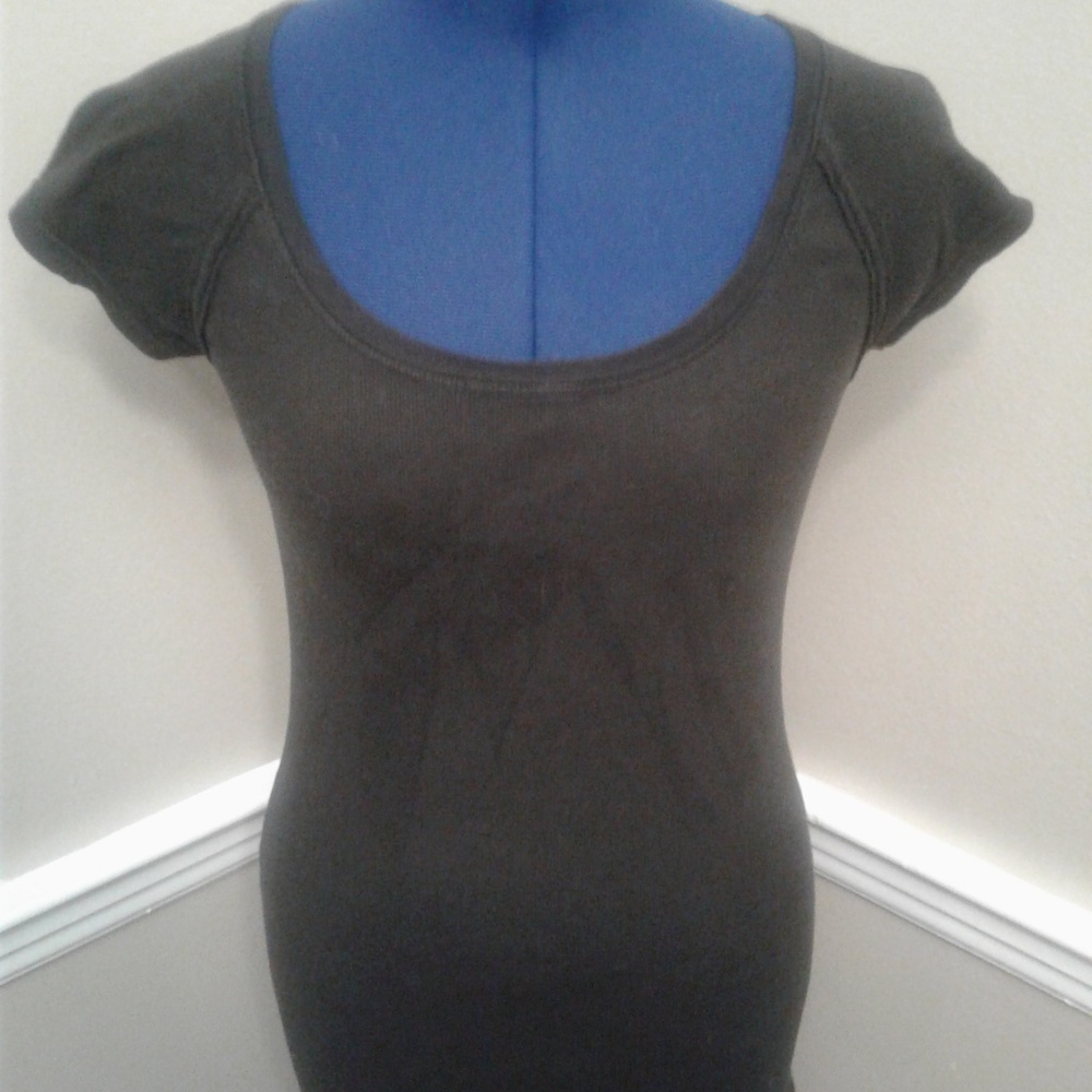 Black Fitted Top